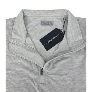 NWT Collars and Co DriRelease® Performance Pullover Light Grey Large